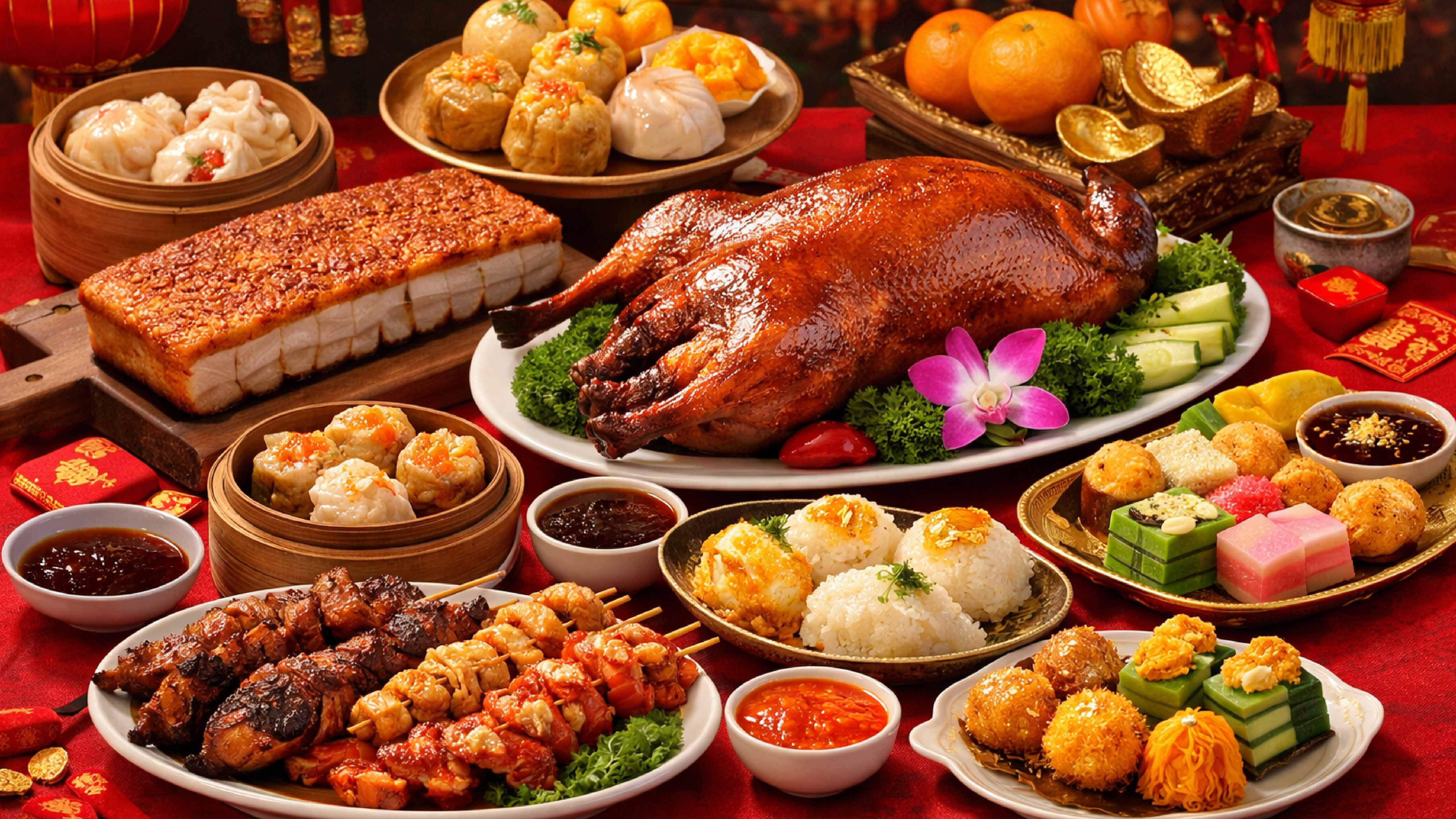 Welcome Chinese New Year with a premium Phuket-inspired buffet of Phuket-style Chinese cuisine, BBQ delights and live violin.